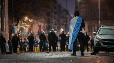 Ley de Propiedad Privada: La Policía reprime a quienes se manifiestan en contra del proyecto