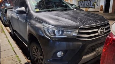 Una Toyota Hilux robada en Necochea apareció en Mar del Plata