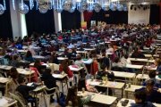 Comenzaron las Olimpiadas Ñandú de matemáticas en el Centro Vasco