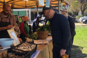 El cheff Germán Martitegui pasó por la feria Sabe La Tierra en el parque