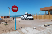 Cierran a los vehículos la bajada del Neptuno: Apuntando todo para el estacionamiento de la nueva concesión