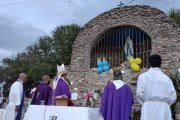 Por primera vez en más de 60 años no habrá Misa por la Virgen de Lourdes en Costa Bonita
