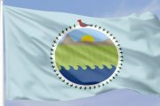Presentaron la nueva bandera de Lobería