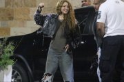 Shakira llegó a Argentina tras cancelar sus shows en Chile