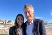 La ex concejal Vallota estuvo con Mauricio Macri en Mar del Plata