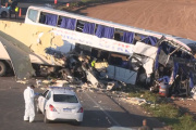 Tragedia en la Ruta 3: Identificaron a las víctimas fatales del choque frontal en San Miguel del Monte