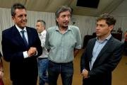 Kicillof, Massa y Máximo Kirchner se reunieron para avanzar en una agenda común con vistas a las legislativas