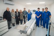 Ya está instalado el tomógrafo y el intendente Rojas anunció una nueva compra para el hospital