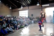 División Murguita y Cromalina en el Día del Niño en Puerto Quequén