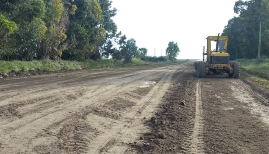 Caminos rurales: EMSUR trabajó caminos rurales y respondió  350 reclamos