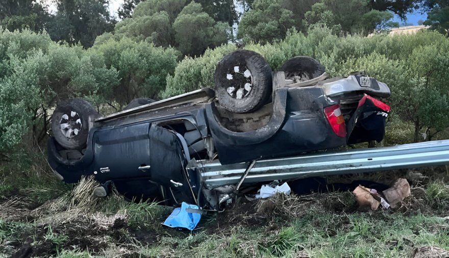 Vuelco en Ruta 227: Dos docentes resultaron heridas tras un accidente camino a Pieres