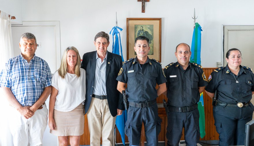 El ex subcomisario de la Villa Balnearia de Necochea asumió como jefe de la Policía Comunal de San Cayetano