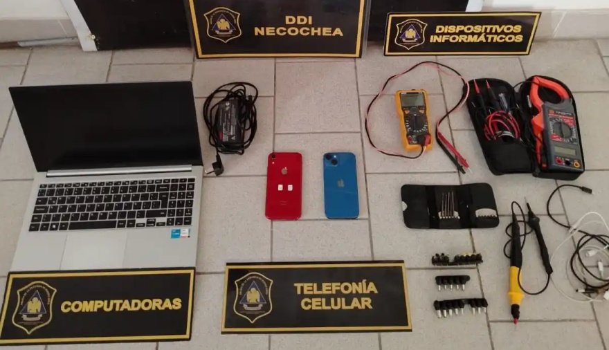 Allanaron una vivienda y recuperaron celulares robados