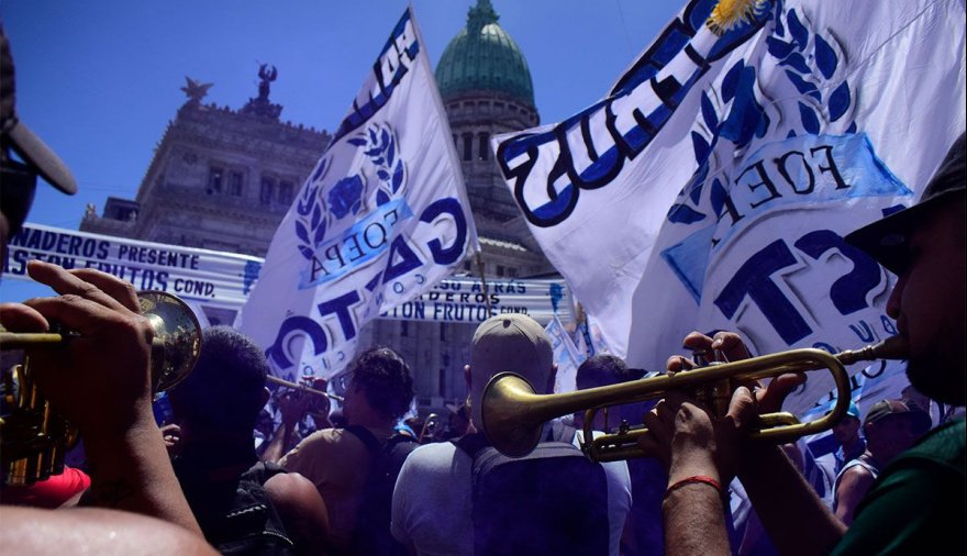 La CGT salió a la calle y pidió que la Reforma Laboral sea declarada inconstitucional