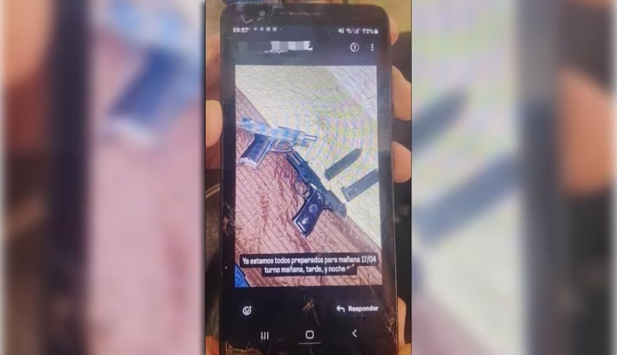 Necochea: "Estamos todos preparados", el mensaje que derivó en la investigación a una adolescente por amenaza de tiroteo
