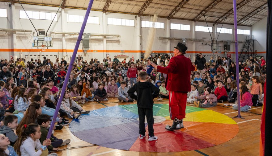 San Cayetano cerró las Vacaciones de Invierno con actividades para los chicos
