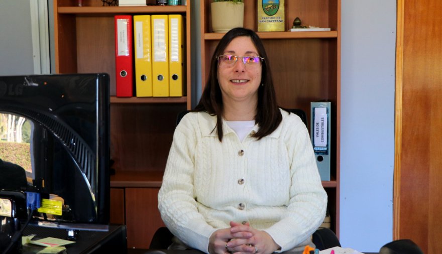 San Cayetano: Valeria Mesa asumió al frente de la Dirección de Producción