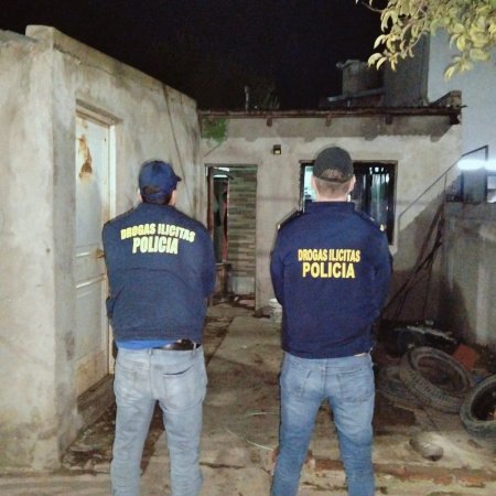 Importante allanamiento en Lobería: Secuestraron cocaína y detuvieron a un dealer