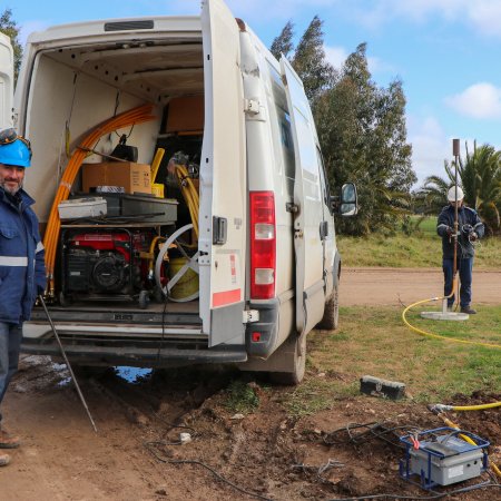 San Cayetano: La red de gas natural llegó a Villa Trave