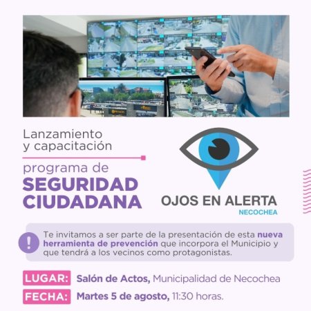 La Muni lanza un sistema de alertas en WhatsApp para que suban las denuncias por delitos en la ciudad