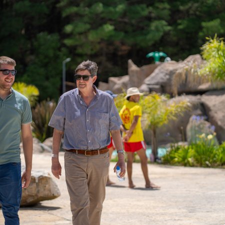 San Cayetano inauguró su temporada de verano con la apertura de Aguas del Pinar