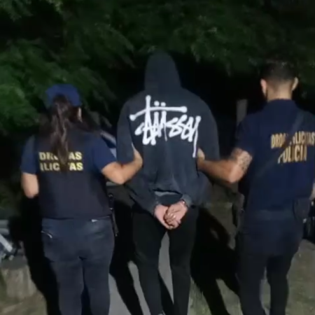 Vendía drogas en Lobería y la policía desmontó su kiosquito