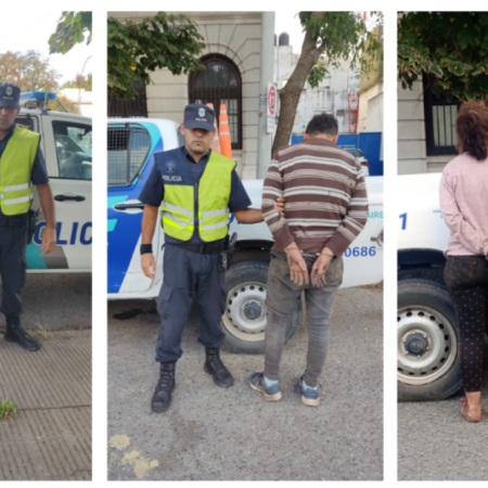Tres aprehendidos tras sustraer bolsas de papas de un campo