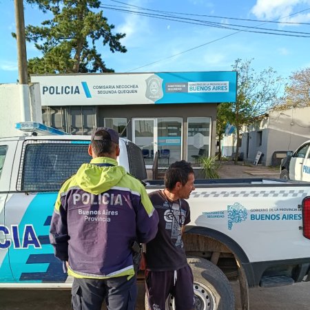 Detuvieron en Quequén a un hombre con pedido de captura activa tras un llamado al 911
