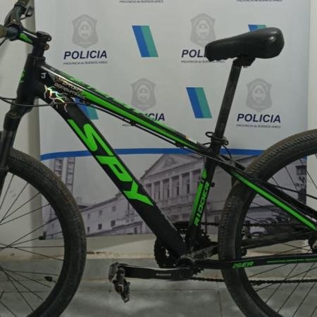 Robó una bici, pedaleó 20 cuadras y lo detuvo la policía