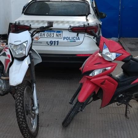 Secuestraron dos motos con pedidos judiciales durante una inspección en el predio de Tránsito Municipal