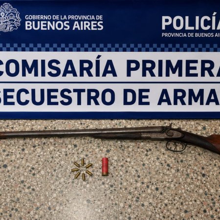 Allanamiento: Secuestraron un arma de fuego y municiones