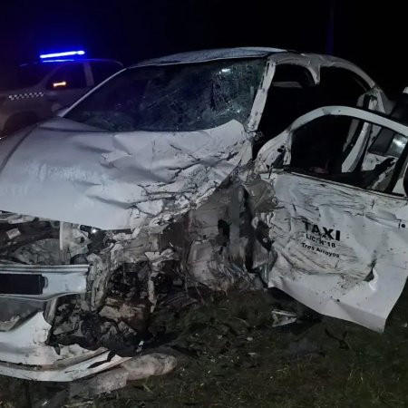 Continúa con pronóstico reservado el taxista tresarroyense herido en el triple choque de la Ruta 88