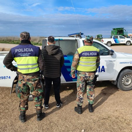 San Cayetano: Detuvieron a un hombre con pedido de captura durante un control rural