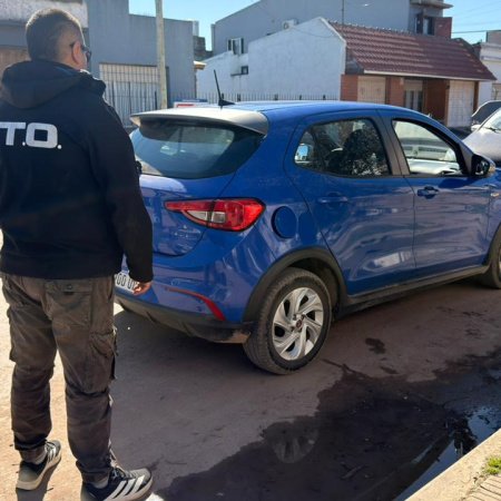 Persecución en Necochea: Recuperaron un auto robado a mano armada en Mar del Plata