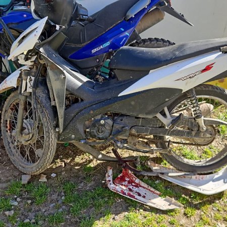 Accidente en Quequén: Una moto involucrada tenía pedido de secuestro por robo