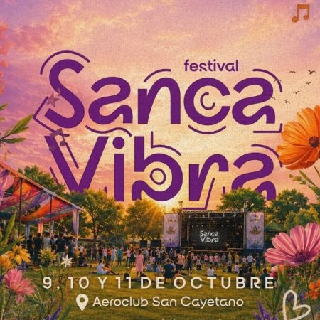 San Cayetano dio de baja los fondos para el festival SANCAVIBRA tras su cancelación