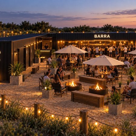 San Cayetano avanza con un nuevo espacio de recreación nocturna en el balneario